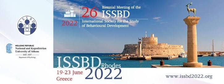26th Biennial Meeting of the International Society for the Study of Behavioural Development (ISSBD)